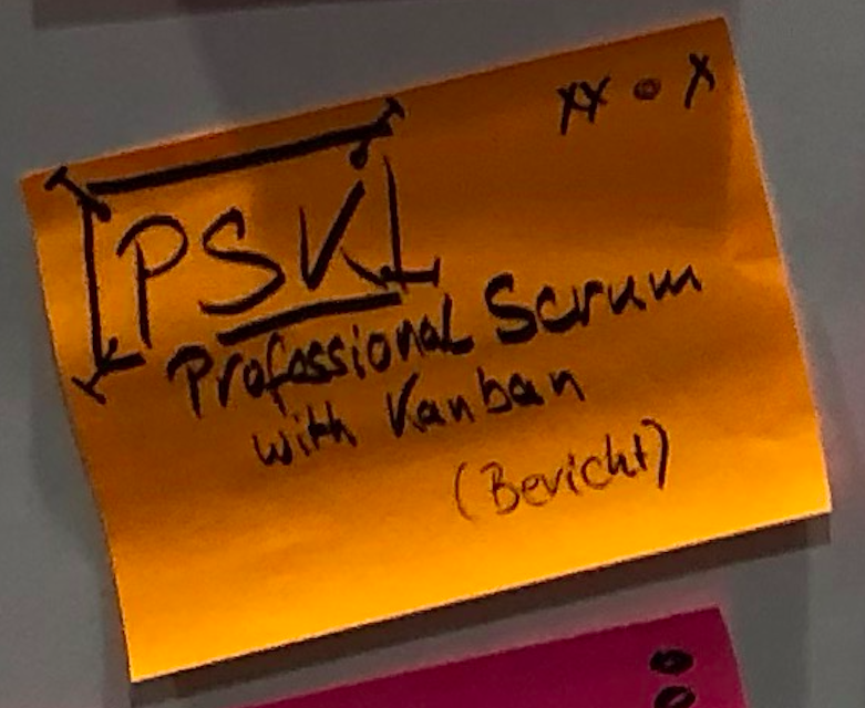 PSK - Professional Scrum with Kanban